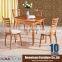 Dining room furniture color in walnut wood furniture