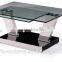 Stainless steel revolving multifunctional coffee table