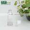 transparent bottle body , white cap with PP inner plug 100ml ,150ml ,120ml