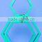 2014 Hexagonal wooden wall hanging board wall shelf