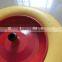 3.50-8 pu foam wheel for wheelbarrow flat free wheel 14x350-8