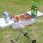 Out door BBQ folding portable box grill