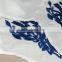 hot selling blue ethnic embroider white new models blouses loose
