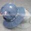 BUKH002 Factory wholesale cheap denim fishing hat New male bucket hat Camping caps
