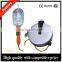 Retractable Cord reel With Work Light,Metal Cage Work Light Reel