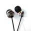 Bulk items mobile accessories free sample fashion earplugs metal housing earphones