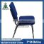 Top quality strong church chair with back pocket from China faithful suppliers