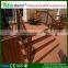 Resistant to rot for hollow composite decking board with waterproof interlocking composite decking