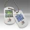 customized qr code pet tag aluminum qr pet tag engrave