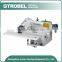 Compact short-arm blind stitch sewing machine without skip stitch device