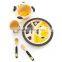 Eco-friendly Kids Dinnerware Set-Cow Design