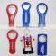 plastic aluminum material bottle opener,can opener,cap opener