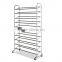 2015 new 10 tiers non-slip metal shoe rack