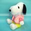 China factory top quality stuffed promotion plush snoopy toy
