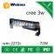 New model high quanlity DC10-30V led light bar,car power lighting, 72w double row led bar
