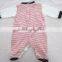 cartoon baby bodysuit red and white stripe newborn baby clothing
