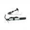 Portable mini pump with pressure gauge convertible cycling equipment
