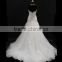 Factory real sample! 2016 new elegant mermaid sweetheart full skirt long train lace wedding dress