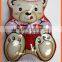 wedding candy wholesale plain bear shaped tin boxes customized