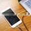 USB wood shell charging and data transfer braited data cable