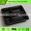 Black color disposable plastic bento box with factory price