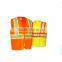 custom high visibility safety work wear reflective work shirts with short sleeve