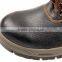Anti-Puncture PU Injection Slip Suede Leather Safety Shoes