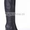OB39 fashion block high heel boots genuine leather black boots knee boots for women