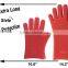 36CM heat resistant five finger silicone grill glove                        
                                                Quality Choice