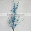 artificial glitter foam ball beaded branch spray for christmas home decoration