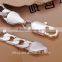 2015 Exquisite costume accessory sterling silver dubai bracelet