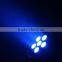 Sound Active DMX 512 6*Tri-3W RGB Wireless Par Light Wedding Light