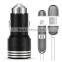For indian market low price 12V 2A dual port USB car charger