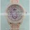 2015 vogue 3atm plastic color watch new silicon watch band