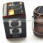 high quality electronic dynamo solar camping light with USB charger