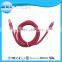 MFi PU leather stitiched cable with 8 pin usb connector wholesale by mfi certified manufacturers