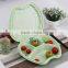 1000ml 4 compartment folding disposable plastic lunch box/disposable bento box /folding fast food box /disposable food container