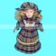 Antique Country Girl Baby Girl Moveable w Music Lovely New Electrical Doll with Hat