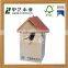 New arrival decorative handmade hanging wooden bird feeder