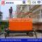 Human trailed mobile hydraulic lift platforms equipment with height 12m