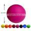 new invention colorful logo engraved lacrosse ball for fitness massage