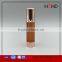 Plastic cosmetic bottles;airless spray pump bottle; 50ml silver cosmetic bottles