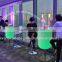 Acrylic Material Led Light Up Bar Table For Commercial Bar Hotel Nightclub Use