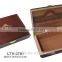 Small cigar wooden package box for cigar tube