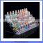New coming useful floor acrylic nail polish display shelf