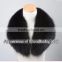 Popular Genuine Dyed Fox Fur Accessories Collar For Men Winter Coat