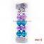 BQ023 felt decoration christmas tree plastic ball