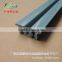 W shape PVC plastic profile extrusion