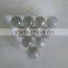Decorative Clear Glass Marbles with Acrylic Leaves Mixed