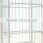 supermarket storage cart cage with wheels HSX-92